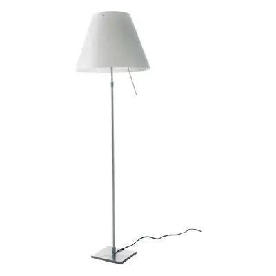 Luceplan - Grande Costanza Lampadaire d'Exterieur Base Fixe Aluminium/Off-White Lucepla