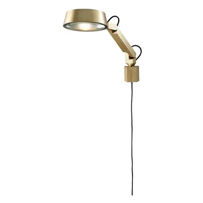 Light Point - Dark W1 Applique Murale Brass