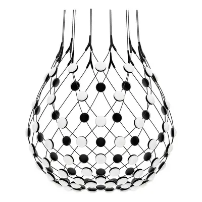 Luceplan - Mesh Suspension Ø80xH60 Phase 3m Black