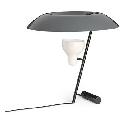 Astep - Model Lampe de Table Laiton Marroni Foncé/Gris