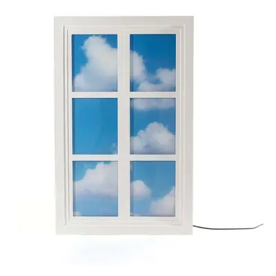 Seletti - Window Applique Murale/Lampadaire White/Light Blue