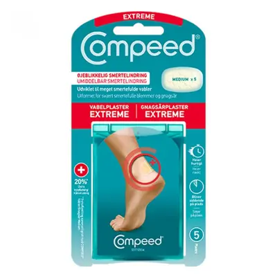 Compeed Extrême, pansement ampoule, pc