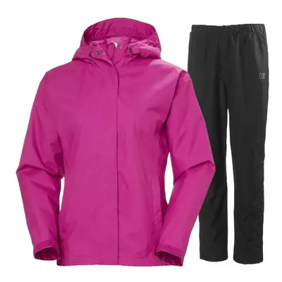 Helly Hansen Seven J ensemble de pluie, femme, rose/noir