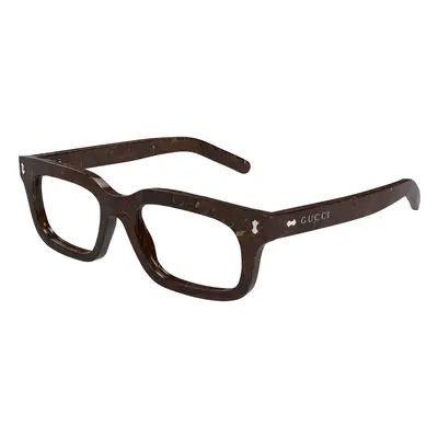 Gucci Femme GG1711S Lunettes de soleil Acétate Marron Transparent Carré