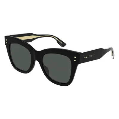 Gucci Femme GG1082S Lunettes de soleil Acétate Noir Gris Cat Eye