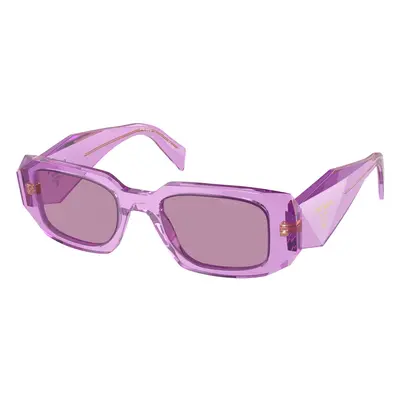 Prada Femme PR 17WS 13R07Q Lunettes de soleil Acétate Violet Violet Carré Normale Miroir