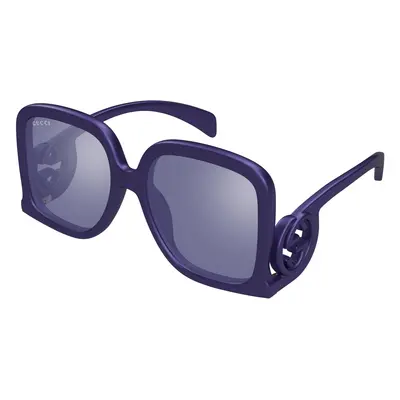 Gucci Femme GG1326S Lunettes de soleil Injecté Violet Violet Carré