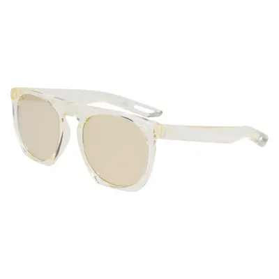 Nike Unisex NIKE FLATSPOT XXII DV2259 Lunettes de soleil Bio-inject Blanc Géométrique Normale Ph