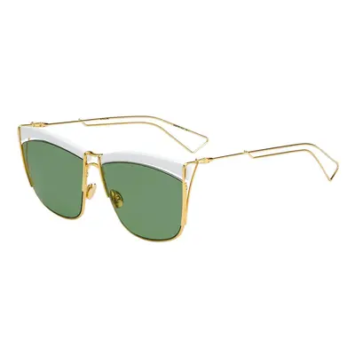 Dior Femme Diorsoelectric 266/DJ Lunettes de soleil de sortie Métal Or Vert Géométrique