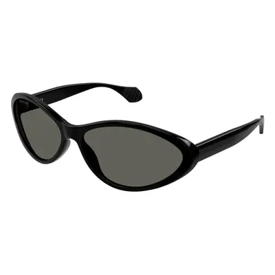 Gucci Femme GG1377S Lunettes de soleil Plastique Noir Gris Cat Eye