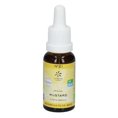 Lemon Pharma Fleurs de Bach Bio N°21 Mustard Goutte(S) 20 ml