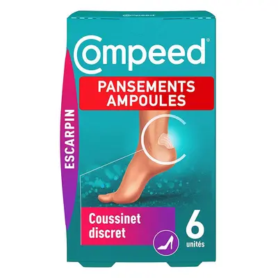 Compeed® - Pansements Ampoules Talons Escarpins x6 Pansement(S) 1 pc(s)