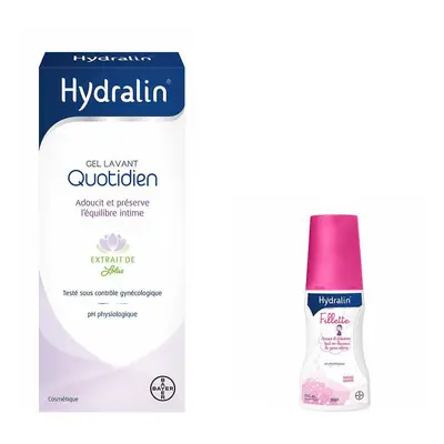 Hydralin® Quotidien Gel Lavant + Fillette Mousse Lavante Gel(S) 1 pc(s)