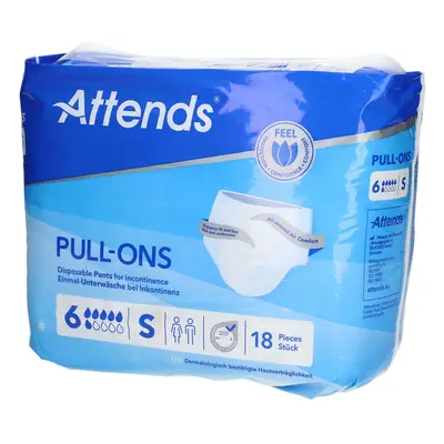 Attends® Pull-Ons 6 Small Culotte D'Incontinence 18 pc(s)