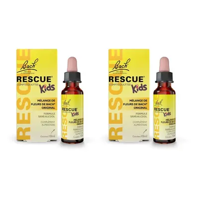 Fleurs de Bach Kids Rescue® Remedy Goutte(S) 2x10 ml