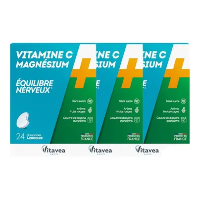 Nutrisanté Vitamine C - Magnésium Comprimé(S) 3x24 pc(s)