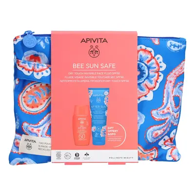 Apivita Bee Sun Safe Fluide Visage Invisible Toucher Sec SPF50 Promo Set(S) 1 pc(s)