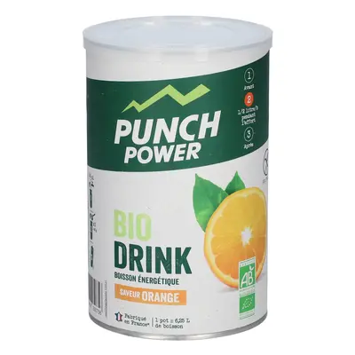 PUNCH POWER Biodrink Boisson énergétique Orange Poudre 500 g