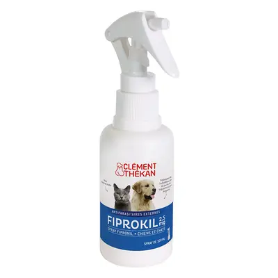 Clement Thekan Spray Anti-Puces Anti-Tiques Chien Chat 100ml 100 ml