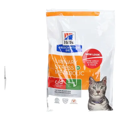 Hill's Prescription Diet Feline Urinary Stress + Metabolic C/D 3 kg Aliment