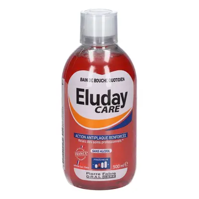 Eluday CARE Bain de Bouche quotidien sans alcool De 500 ml