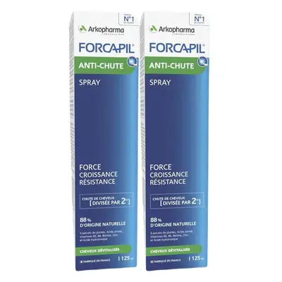 Arkopharma FORCAPIL® Spray Anti-chute Lotion(S) 2x125 ml