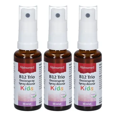 ALPINAMED Vitamine B12 Trio Kids Spray doseur 3x30 ml