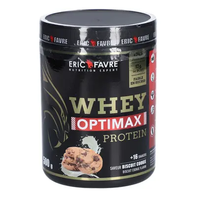 ERIC FAVRE Whey Optimax Protéines saveur Cookie Poudre 500 g