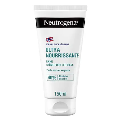 Neutrogena,Formule Norvégienne,Crème Pieds Très Secs et Abîmés 150 ml Crème