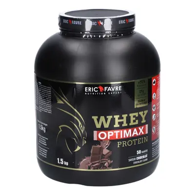 ERIC FAVRE Whey Optimax Protéines saveur Chocolat Poudre 1500 g