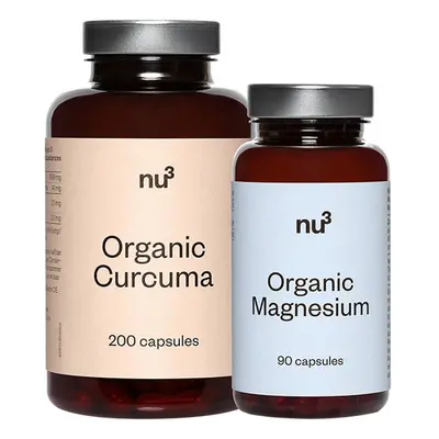 Nu3 Gélules de magnésium bio + curcuma Capsule(S) 200+90 pc(s)