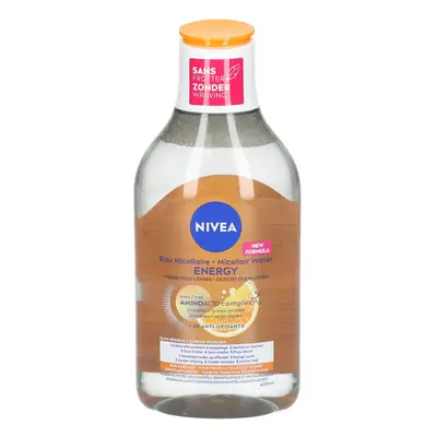 NIVEA EAU MICELLAIRE ENERGY VITAMINE C Eau Pour Le Visage 400 ml