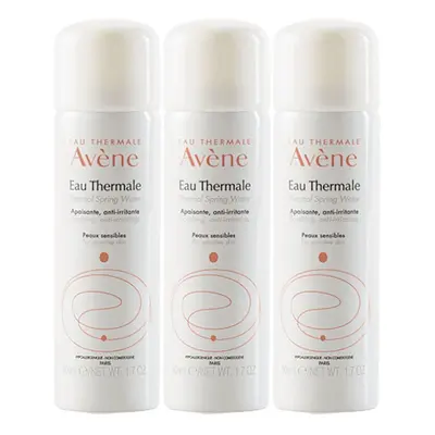 Avène Eau thermale Spray 3x50 ml