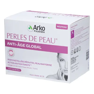 Arkopharma Perles de Peau® Anti-âge Global Poudre 30 pc(s)