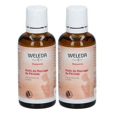 Weleda huile de massage du périnée Huile De Massage 2x50 ml