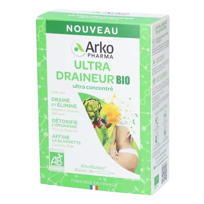 Arkopharma Arkofluides® ULTRA DRAINEUR BIO Capsule(S) 30x10 ml