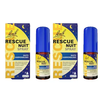 Fleurs de Bach Rescue® Original Spray Nuit 2x7 ml