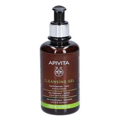 APIVITA Cleansing Gel Nettoyant Purifiant Visage 200 ml