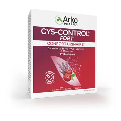 Arkopharma CYS-CONTROL® FORT Poudre Pour La Préparation D'Une Solution 15 pc(s)