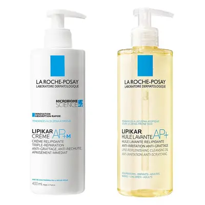 LA ROCHE POSAY LIPIKAR Crème AP+ M + Huile lavante Set(S) 1 pc(s)