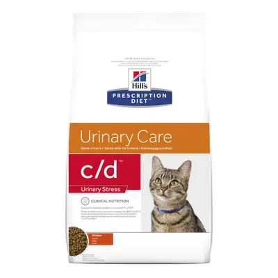 Hill's Prescription Diet™ c/d Urinary Stress Aliment pour chat au poulet Pellet(S) 1,5 kg