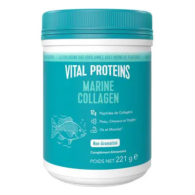 VITAL PROTEINS Marine Collagen - Collagène Marin Poudre sans goût ni odeur 221 g