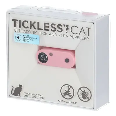 Tickless® Mini Chat Expulseur Ultrasonique Tique/Puce Rose Appareil 1 pc(s)