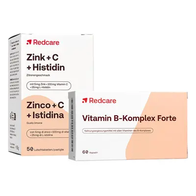 Redcare Zinc + C Histidine Vitamine B Complexe Forte Set(S) 1 pc(s)