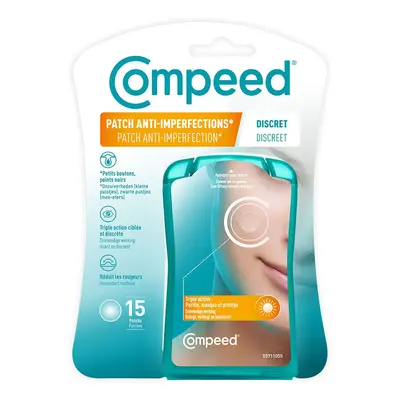 Compeed® - Patchs anti-imperfections discrets patchs hydrocolloides 15 Pansement(S) pc(s)