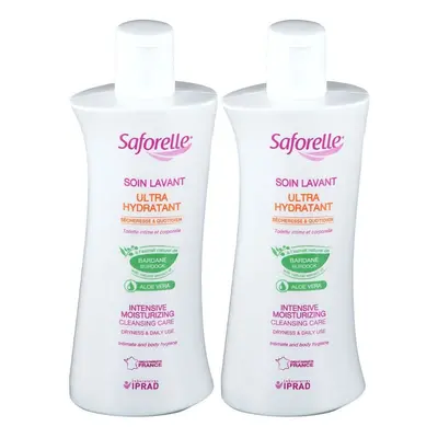 Saforelle® Soin Lavant Ultra Hydratant Produit(S) Nettoyant(S) 2x250 ml