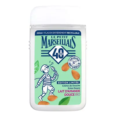 Le Petit Marseillais Crème de Douche Extra Douce Lait D’Amande BIO Gel 250 ml