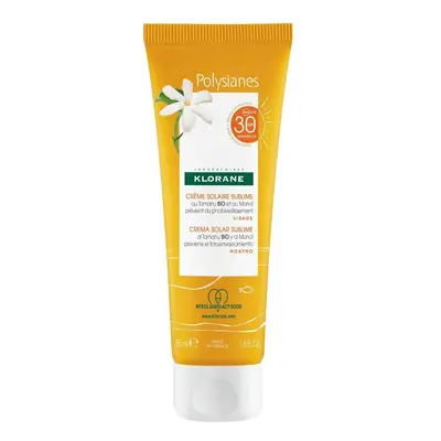 KLORANE Crème Solaire Sublime au Tamanu BIO et Monoï SPF30 Visage Pour La Peau 50 ml