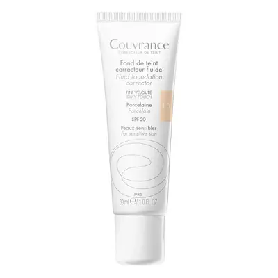 Avène Couverance Fond de teint correcteur fluide SPF20 Porcelaine 1.0 Maquillage 30 ml