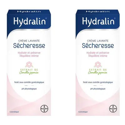 Hydralin® Sécheresse Crème Lavante Hydratante 2x400 ml